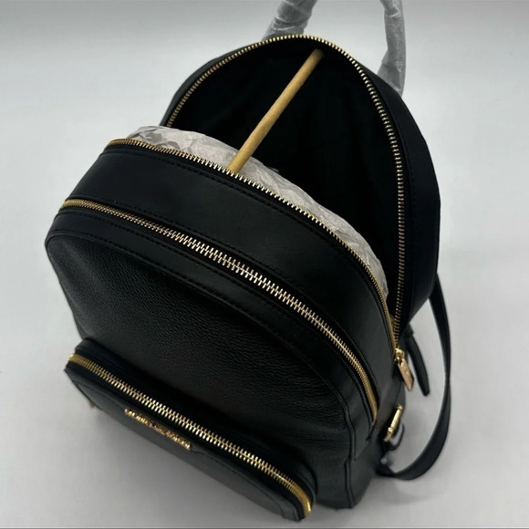 Michael Kors Medium Jaycee Backpack Black - Picture 10 of 12